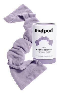 Nodpod Weighted Sleep Mask Wisteria Lavender NIB Size OS